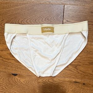 Charlie Men's White Briefs